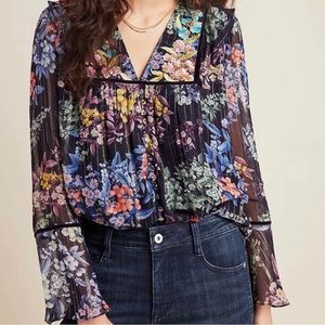 Anthropologie blouse XL